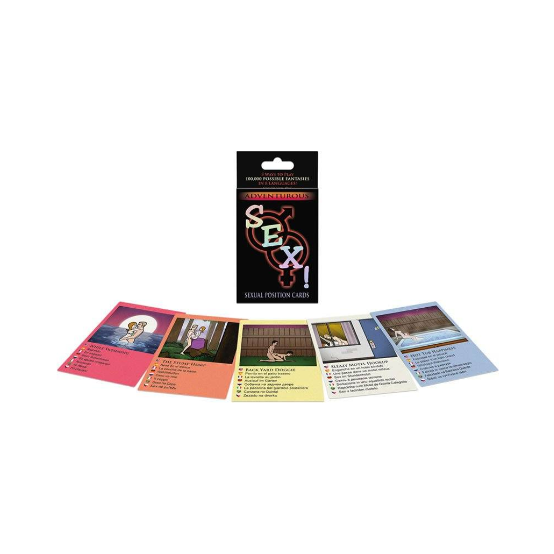 Juego De Cartas Eróticas Adventurous Sex!