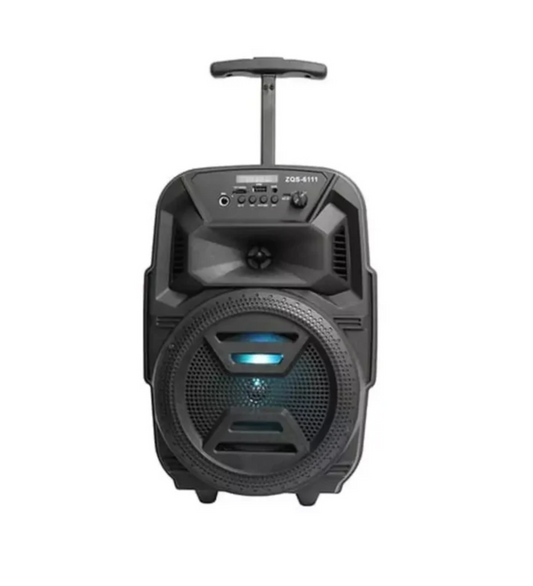 Parlante ZQS Recargable Con Micrófono ZQS-6111