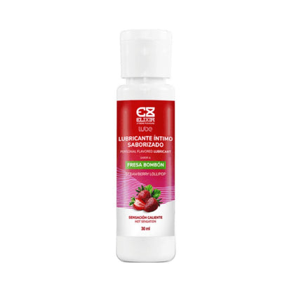 Lubricante Fresa Bombón Sensación Caliente