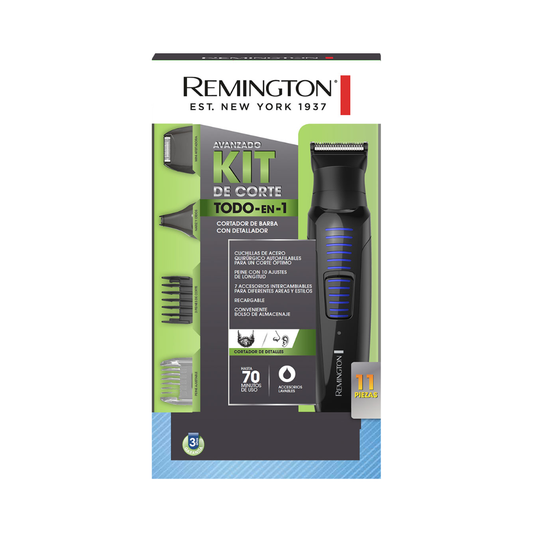 Cortadora Personal Remington Recargable Kit Todo en 1