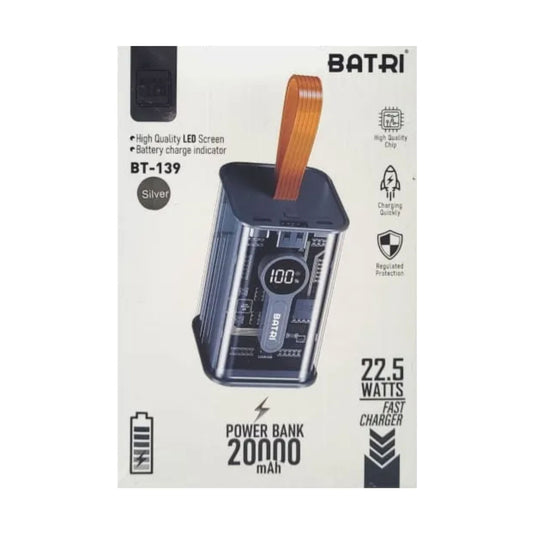 Power Bank Batri BT-139 20.000 mAh