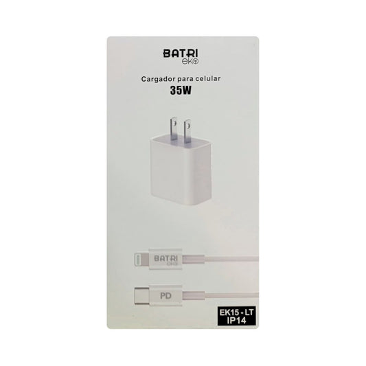 Cargador iPhone Batri EK15 USB-C a Lightning